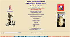 Desktop Screenshot of borderterriers.packwebs.net
